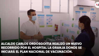 Photo of ALCALDE CARLOS ORDOSGOITIA REALIZÓ UN NUEVO RECORRIDO POR EL HOSPITAL LA GRANJA DONDE SE INICIARÁ EL PLAN NACIONAL DE VACUNACIÓN.