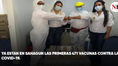 Photo of YA ESTÁN EN SAHAGÚN LAS PRIMERAS 471 VACUNAS CONTRA LA COVID-19.