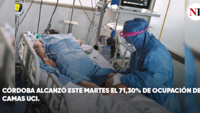 Photo of CÓRDOBA ALCANZÓ ESTE MARTES EL 71,30% DE OCUPACIÓN DE CAMAS UCI.