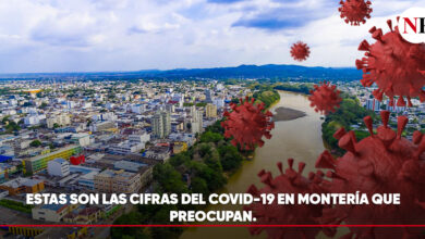 Photo of ESTAS SON LAS CIFRAS DEL COVID-19 EN MONTERÍA QUE PREOCUPAN.