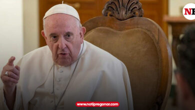 Photo of “En nombre de ningún Dios se puede declarar santa una guerra”: papa Francisco