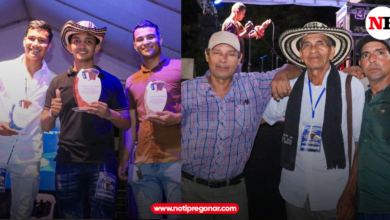 Photo of Dair Dáger y Náfer Hernández, ganadores del IV Festival de Acordionistas y Canción Inédita de Santa Lucía