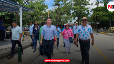 Photo of Alcalde de Montería inspeccionó obras en Villa Melissa, Los Robles, Cantaclaro y Los Pericos