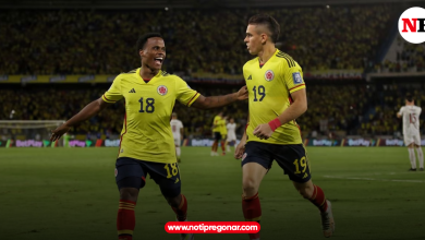 Photo of Colombia vs Venezuela 1-0, golazo de cabeza de Santos Borré