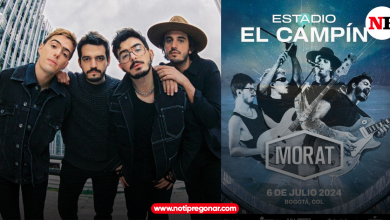 Photo of Concierto de la banda Morat en Bogotá en 2024