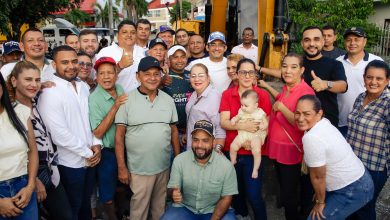 Photo of No más polvo en el barrio El Mora, alcalde Kerguelén puso la primera piedra de dos tramos viales