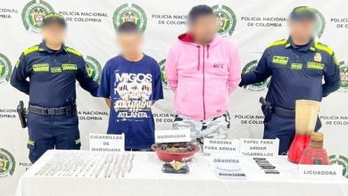 Photo of Acciones investigativas de la Policía Metropolitana dan con la captura de dos personas con antecedentes judiciales en Montería.