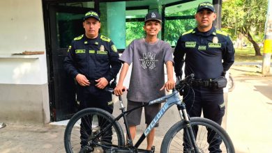 Photo of Policía Nacional recupera en el barrio Sucre bicicleta hurtada