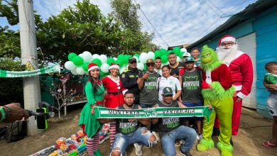 Photo of Los del Sur Montería llevaron alegría a más de 300 niños con la ‘Navidad Verdolaga 2025’