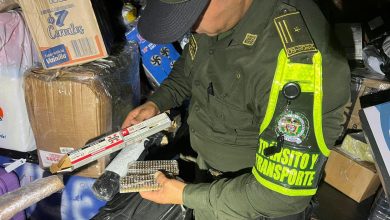 Photo of Policía Nacional incauta 200 cartuchos calibre 22 en vías de Córdoba
