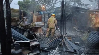 Photo of Incendio arrasa tres casas en invasión Nuevo Futuro de Montelíbano