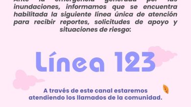Photo of La línea 123 es la única habilitada para atención de emergencias por inundaciones en Montería