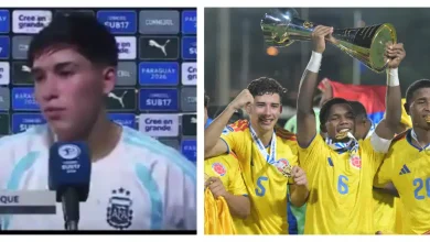 Photo of Polémica tras el título: jugador argentino estalla contra Colombia Sub-17