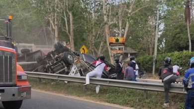 Photo of Camión de Pick-up El Imperio se volcó en Bolívar: equipos quedaron afectados