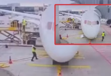 Photo of Avión de Lufthansa sufrió colapso del tren de aterrizaje en aeropuerto de Fráncfort