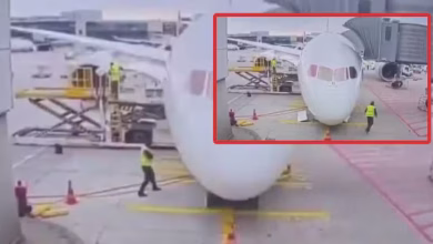 Photo of Avión de Lufthansa sufrió colapso del tren de aterrizaje en aeropuerto de Fráncfort