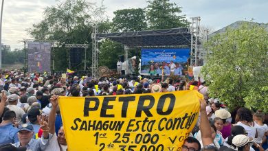 Photo of Lleno total en la Plaza Cultural del Sinú a minutos de la intervención del presidente Petro