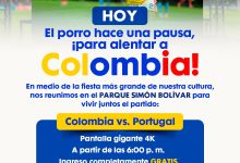 Photo of San Pelayo verá el Colombia vs. Portugal en pantalla gigante durante el Festiporro
