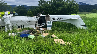 Photo of Cuatro personas murieron en accidente aéreo durante despegue en Villavicencio