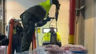 Photo of Policía incautó 578 kilos de cocaína ocultos en pulpa de guayaba en el puerto de Cartagena con destino a Italia
