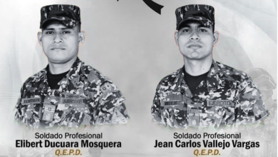 Photo of Emboscada del ELN deja dos soldados muertos en Chocó