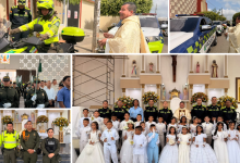 Photo of Policía de Montería homenajeó a transportadores y familias con eucaristía