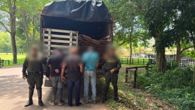 Photo of Capturan a tres hombres por transporte ilegal de madera en Montería