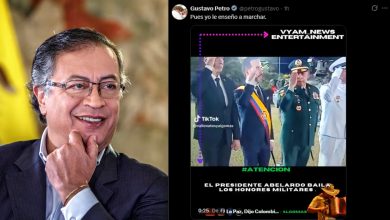 Photo of Petro se burla de De La Espriella y dice que le enseñará a marchar