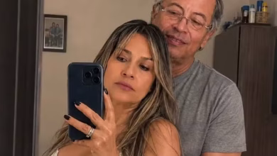 Photo of Vicky Dávila responde a imagen creada con IA junto a Petro