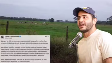 Photo of Zuleta responde a Noticias Uno por polémica de tierras en El Vidrial