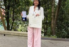 Photo of Margarita Caldera recibe grado de especialista con honores